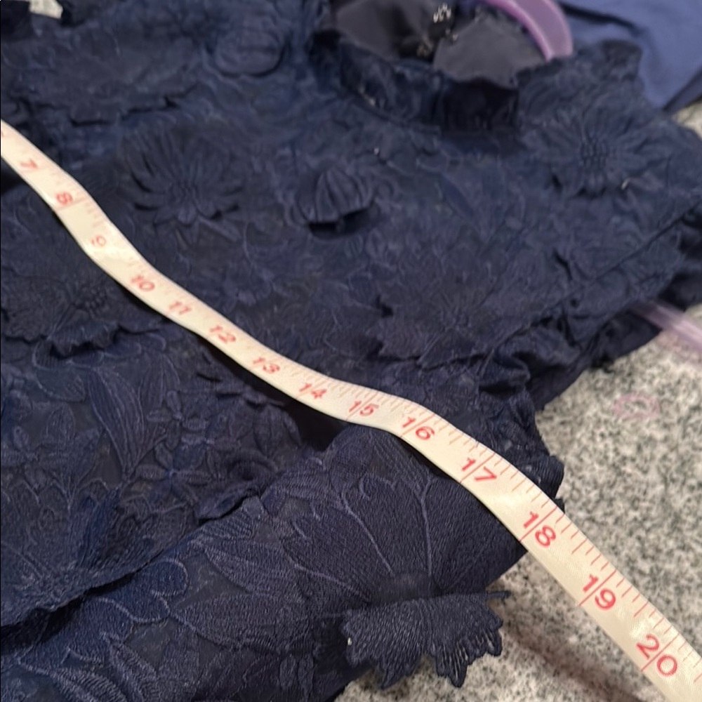 LNC- jcrew - size 10- floral appliqué cocktail dress - Picture 10 of 12